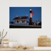 USA, Georgien, Tybee Island, Flagge Poster (Küche)