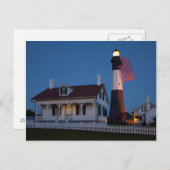 USA, Georgien, Tybee Island, Flagge Postkarte (Vorne/Hinten)