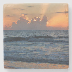 USA, Georgien, Tybee Island, Tybee Island Beach Steinuntersetzer