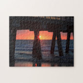 USA, Georgien, Tybee Island, Tybee Pier Puzzle (Horizontal)