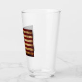 USA/gerundete Flagge Glas (Links)