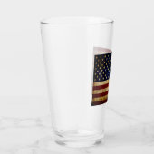 USA/gerundete Flagge Glas (Rechts)