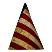 USA/gerundete Flagge Partyhütchen (Rechts)