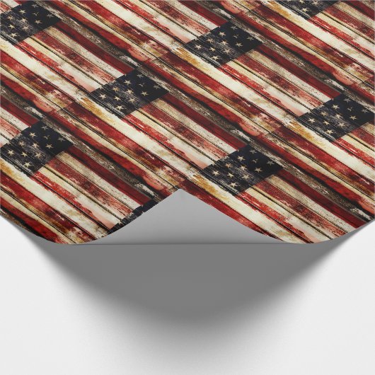 USA GESCHENKPAPIER (Ecke)