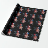 USA Geschenkpapier (Ungerollt)