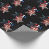 USA Geschenkpapier (Ecke)