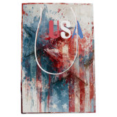 USA-Geschenktasche Mittlere Geschenktüte (Vorderseite)