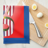 USA GESCHIRRTUCH (Viertel Falte)