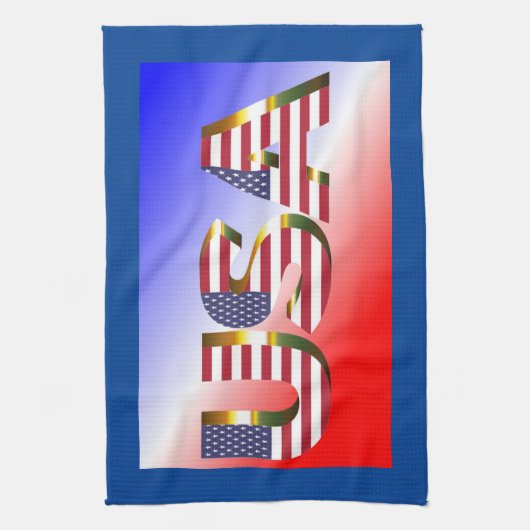 USA GESCHIRRTUCH (Vertikal)