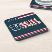 USA Getränkekasten Getränkeuntersetzer (Linke Seite)
