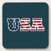 USA Getränkekasten Getränkeuntersetzer (Vorderseite)