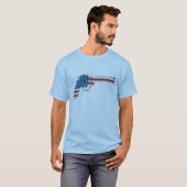 USA-Gewehr T-Shirt (Vorne ganz)