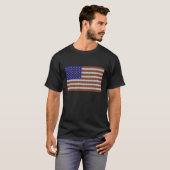 USA-Gitarren-Flagge T-Shirt (Vorne ganz)