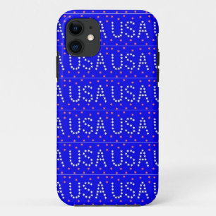 USA-Glänzend Case-Mate iPhone Hülle