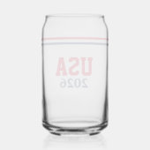 USA Glas für Dosen (Rückseite)