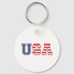 USA Glückwunsch 4. Juli T - Shirt Trucker Huttaste Schlüsselanhänger