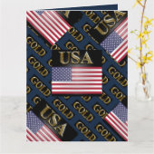 USA GOLD KARTE (Gelbe Blume)