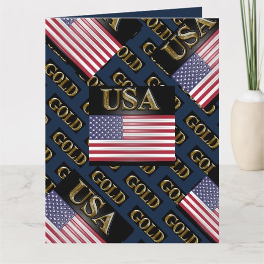 USA GOLD KARTE (Vorderseite)