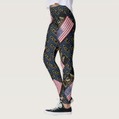 USA GOLD LEGGINGS (Links)
