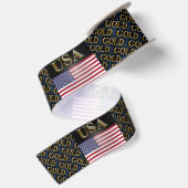 USA GOLD SATINBAND (Rückseite)