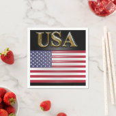USA GOLD SERVIETTE (Beispiel)