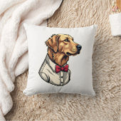 USA Golden Retriever Vintage Patriotic Dog Shirt 4 Kissen (Decke)