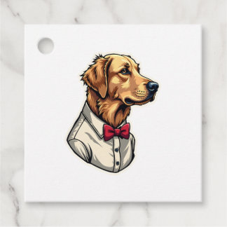 USA Golden Retriever Vintage Patriotisches Hundesh Geschenkanhänger