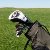 *~* USA Golf Head Cover Patiotic Eagle Flag Golf Headcover (In SItu)