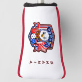 USA GOLF HEADCOVER (Rotieren 90)