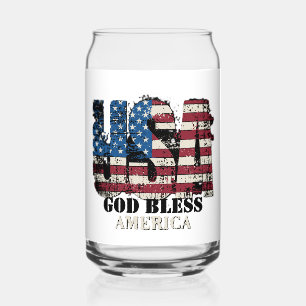 USA Gott segne Amerika Dosenglas