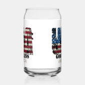 USA Gott segne Amerika Dosenglas (Rechts)