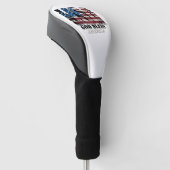 USA Gott segne Amerika Golf Headcover (angewinkelt)