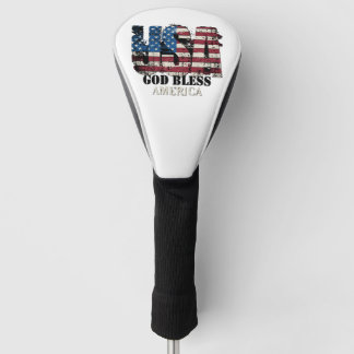 USA Gott segne Amerika Golf Headcover