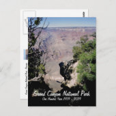USA, Grand Canyon National Park - 100 Jahre Postkarte (Vorne/Hinten)