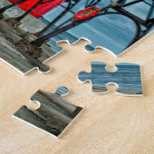USA, Grand Haven, Michigan, Leuchtturm Puzzle (Seite)