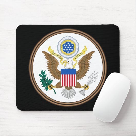 usa großes Siegel Mousepad (Mit Mouse)