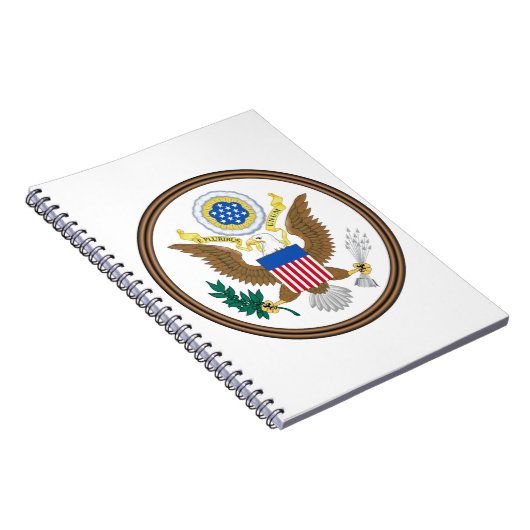 usa großes Siegel Notizblock (Rechte Seite)