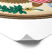 USA großes Siegel Poster (Ecke)