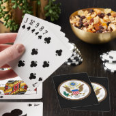 usa großes Siegel Spielkarten (In Situ)