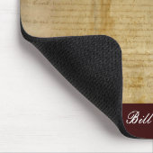 USA Grundrechte Mousepad (Ecke)