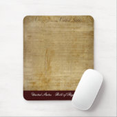 USA Grundrechte Mousepad (Mit Mouse)