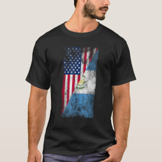 USA Guatemaltekische Flaggen USA Guat T-Shirt