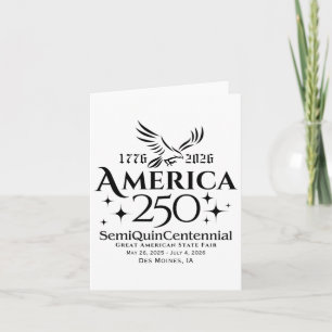 USA - Halbjahrhundert des 250. Jahrestags Amerika Karte