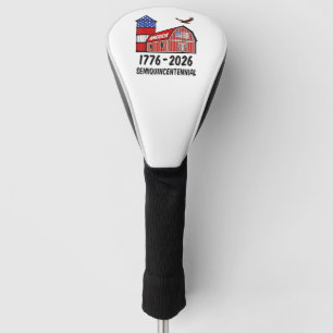 USA Halbjahrhundertealter 250 Jahre 1776-2026 Golf Headcover