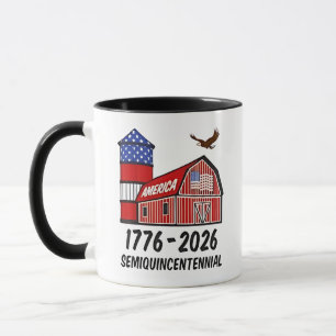 USA Halbjahrhundertealter 250 Jahre 1776-2026 Tasse