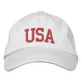 USA HAT CAP USA BESTICKTE BASEBALLKAPPE (Vorderseite)