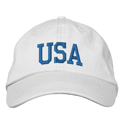 USA HAT CAP USA BESTICKTE BASEBALLKAPPE (Vorderseite)