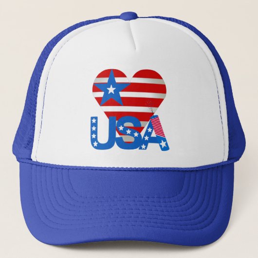 USA Hat Truckerkappe (Vorderseite)