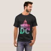 USA Hauptstadt Washington DC Hauptstadt Hill T-Shirt (Vorne ganz)