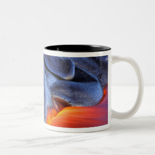 USA, Hawaii, Big Island, Kilauea, Nationalpark Vul Zweifarbige Tasse